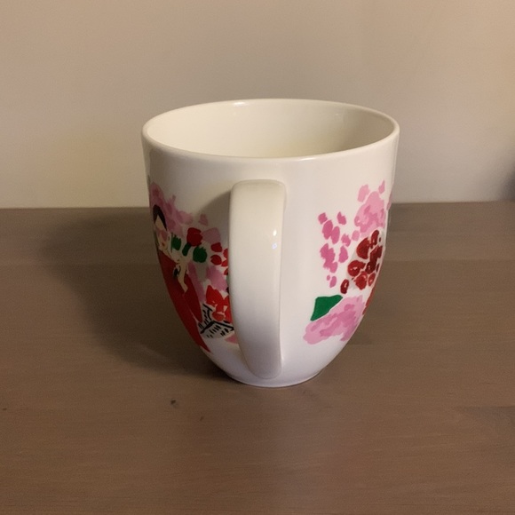 Kate Spade Muses “Flower Stand” White and Multicoloured Ceramic Mug - Picture 3 of 7